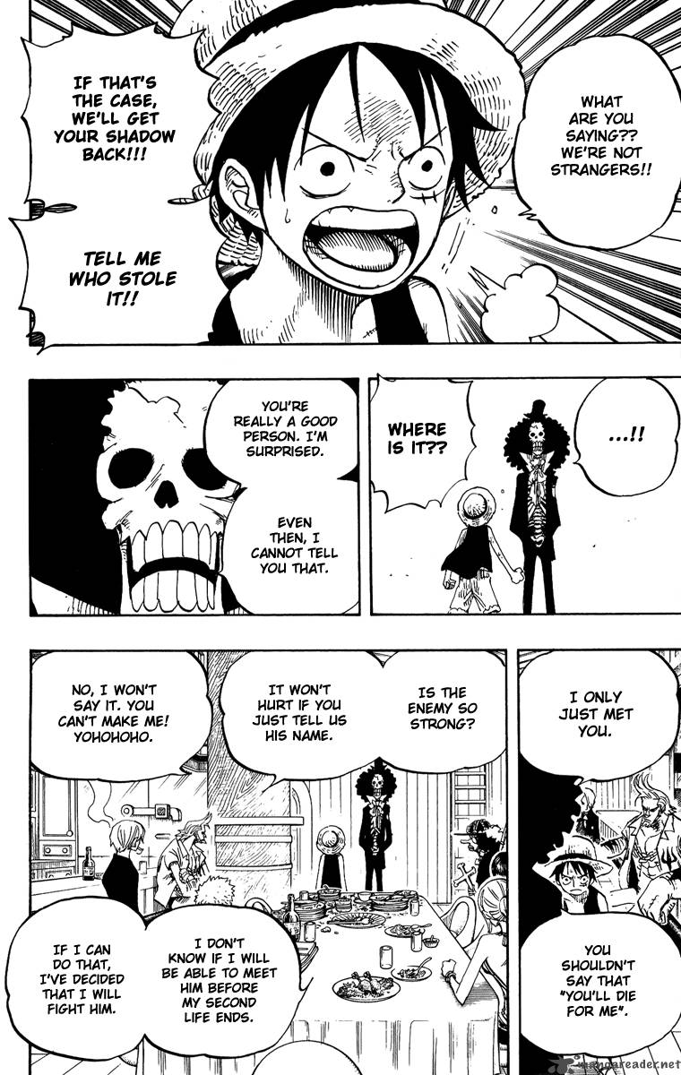 One Piece Chapter 443 - Page 14 in English