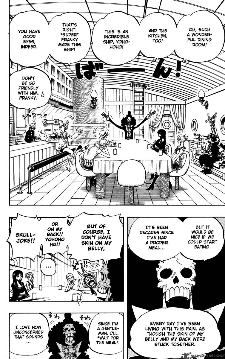 One Piece Chapter 443 - Page 4 in English