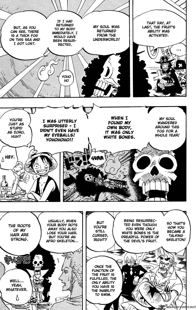 One Piece Chapter 443 - Page 7 in English