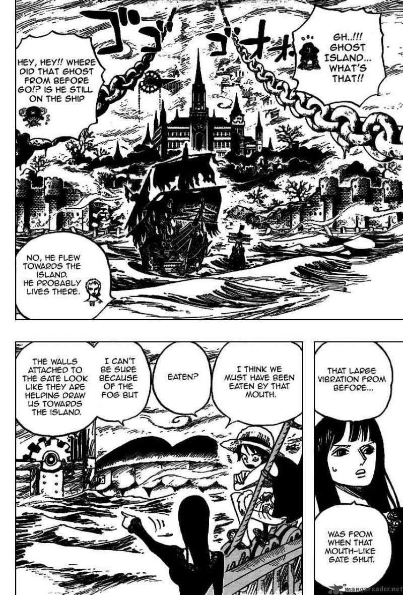 One Piece Chapter 444 - Page 3 in English