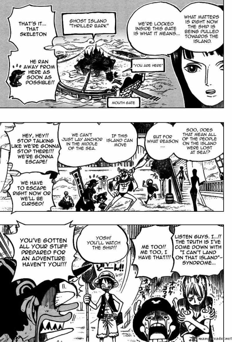 One Piece Chapter 444 - Page 4 in English