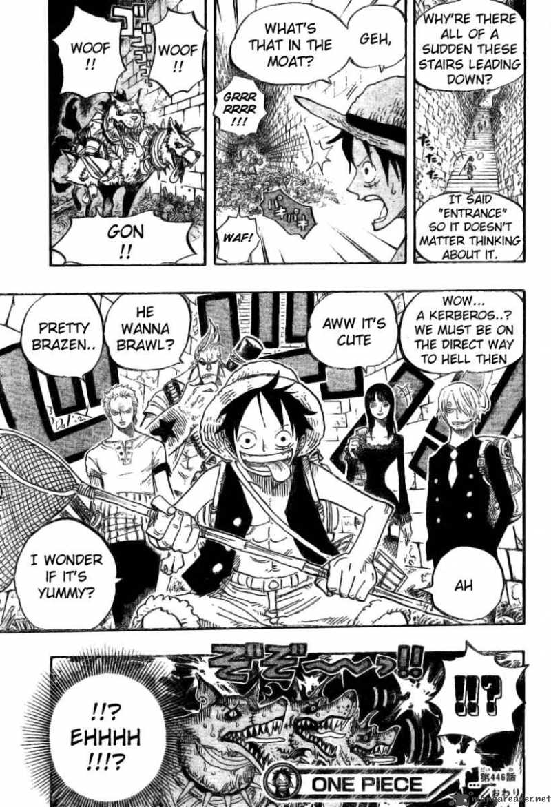 One Piece Chapter 446 - Page 18 in English