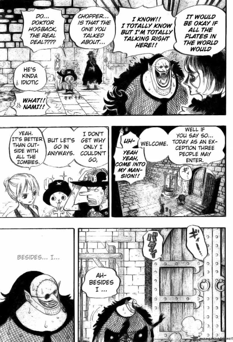 One Piece Chapter 446 - Page 6 in English