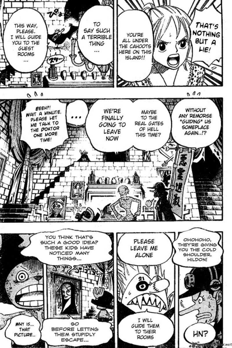 One Piece Chapter 447 - Page 11 in English