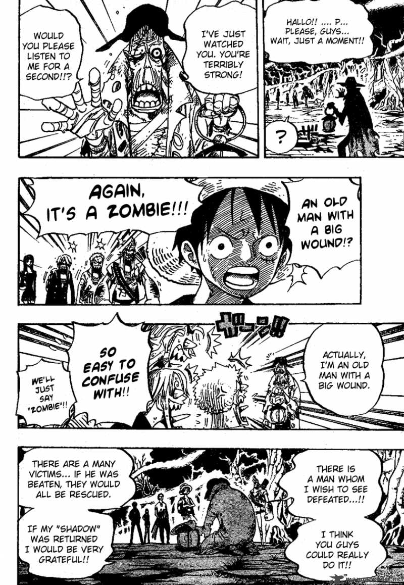 One Piece Chapter 448 - Page 17 in English