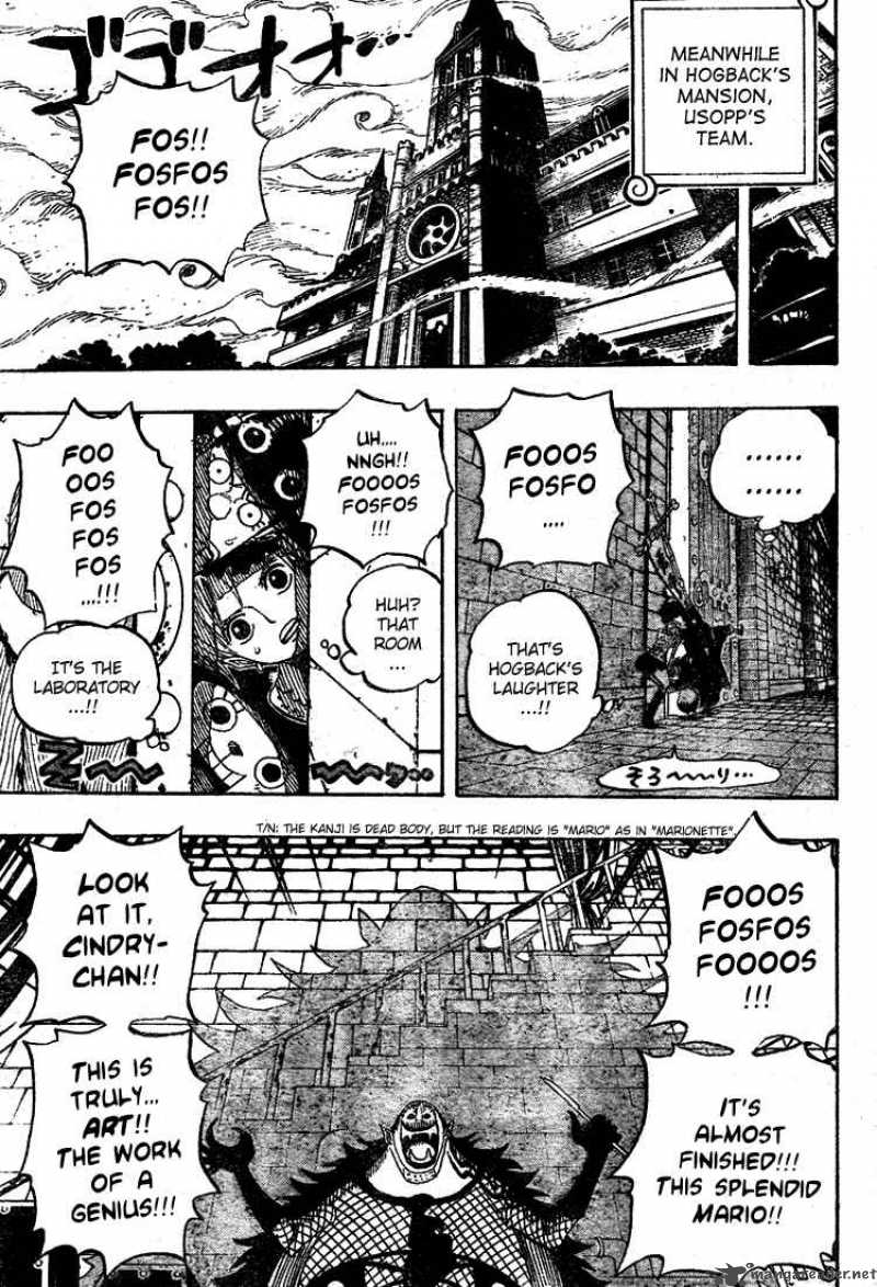 One Piece Chapter 449 - Page 4 in English