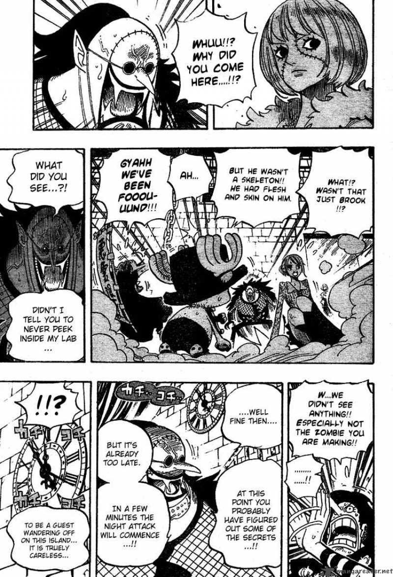 One Piece Chapter 449 - Page 8 in English