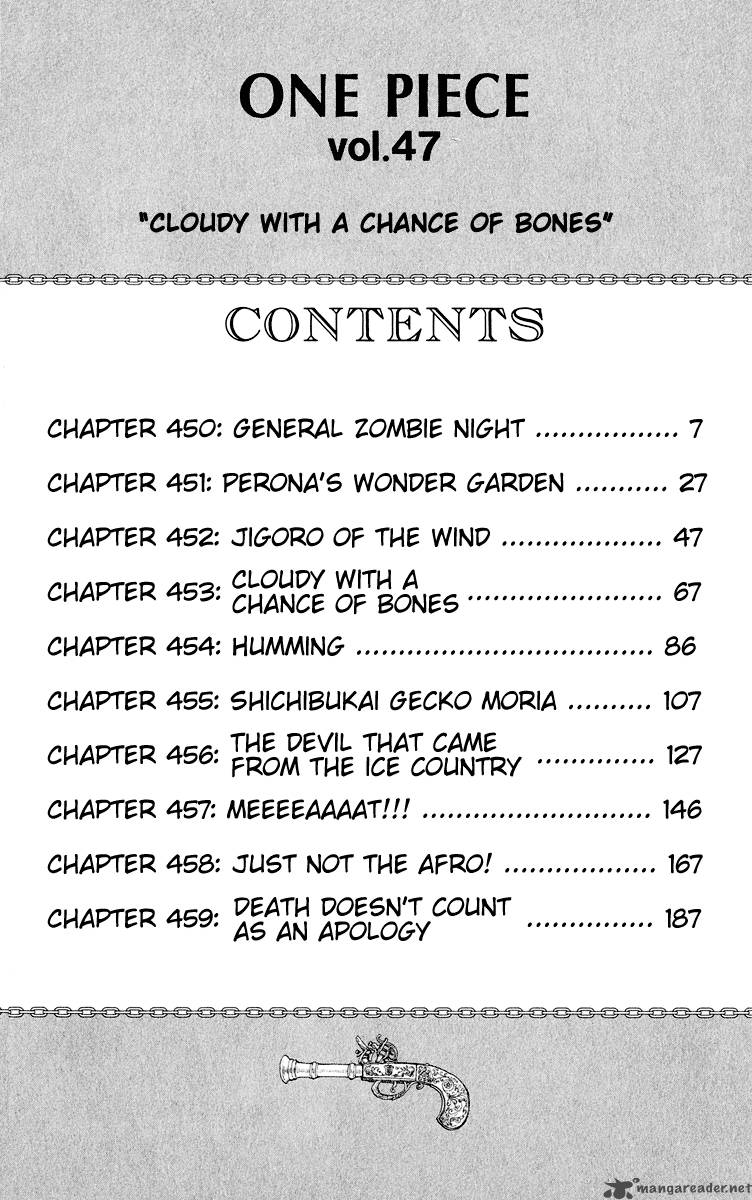 One Piece Chapter 450 - Page 9 in English
