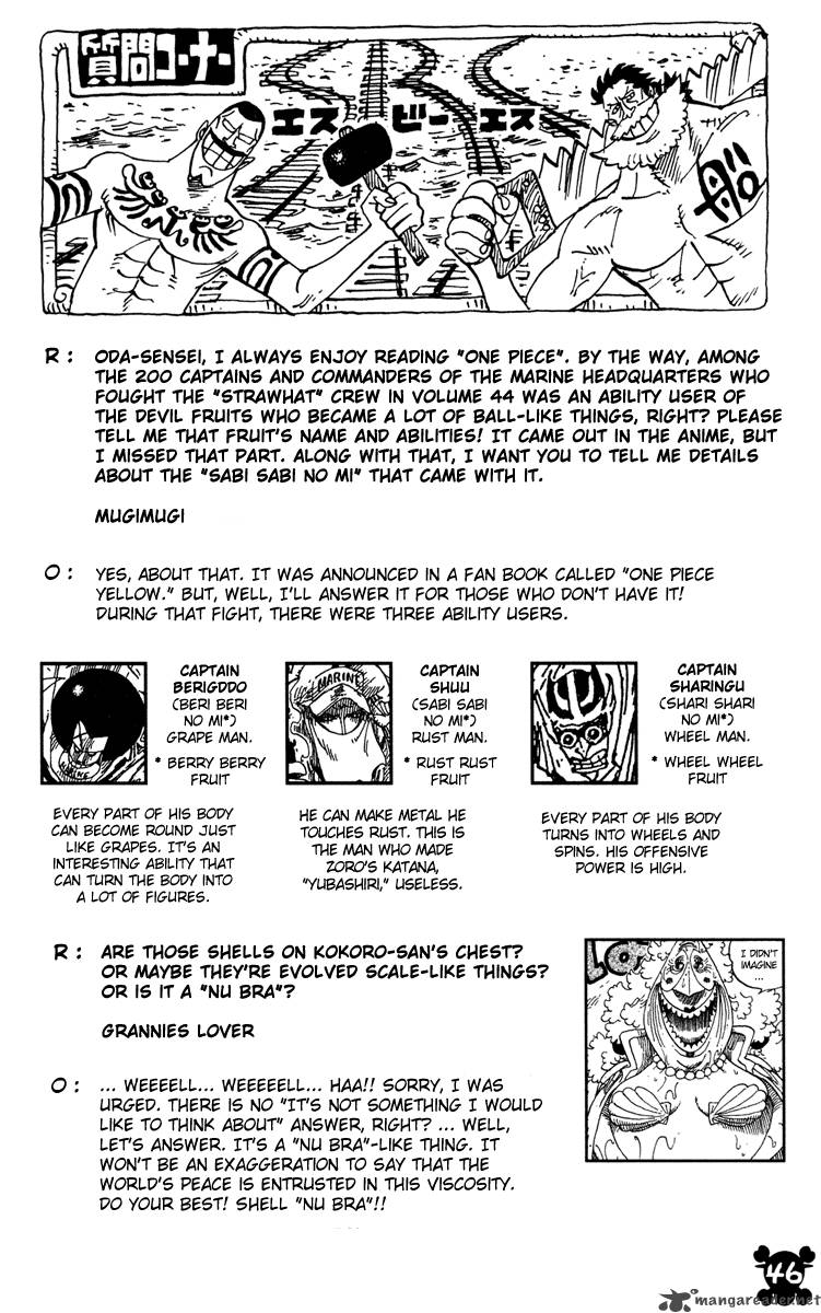One Piece Chapter 451 - Page 19 in English