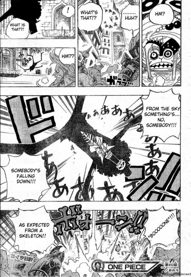 One Piece Chapter 453 - Page 19 in English