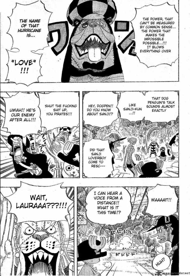One Piece Chapter 453 - Page 4 in English