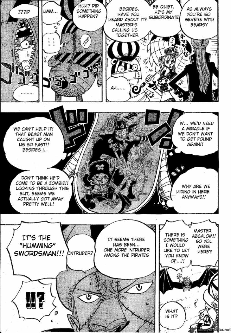 One Piece Chapter 454 - Page 9 in English