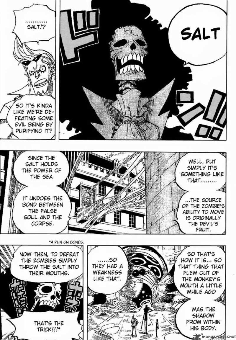One Piece Chapter 456 - Page 6 in English