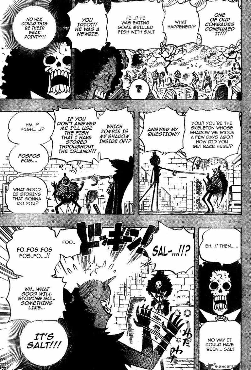 One Piece Chapter 458 - Page 9 in English