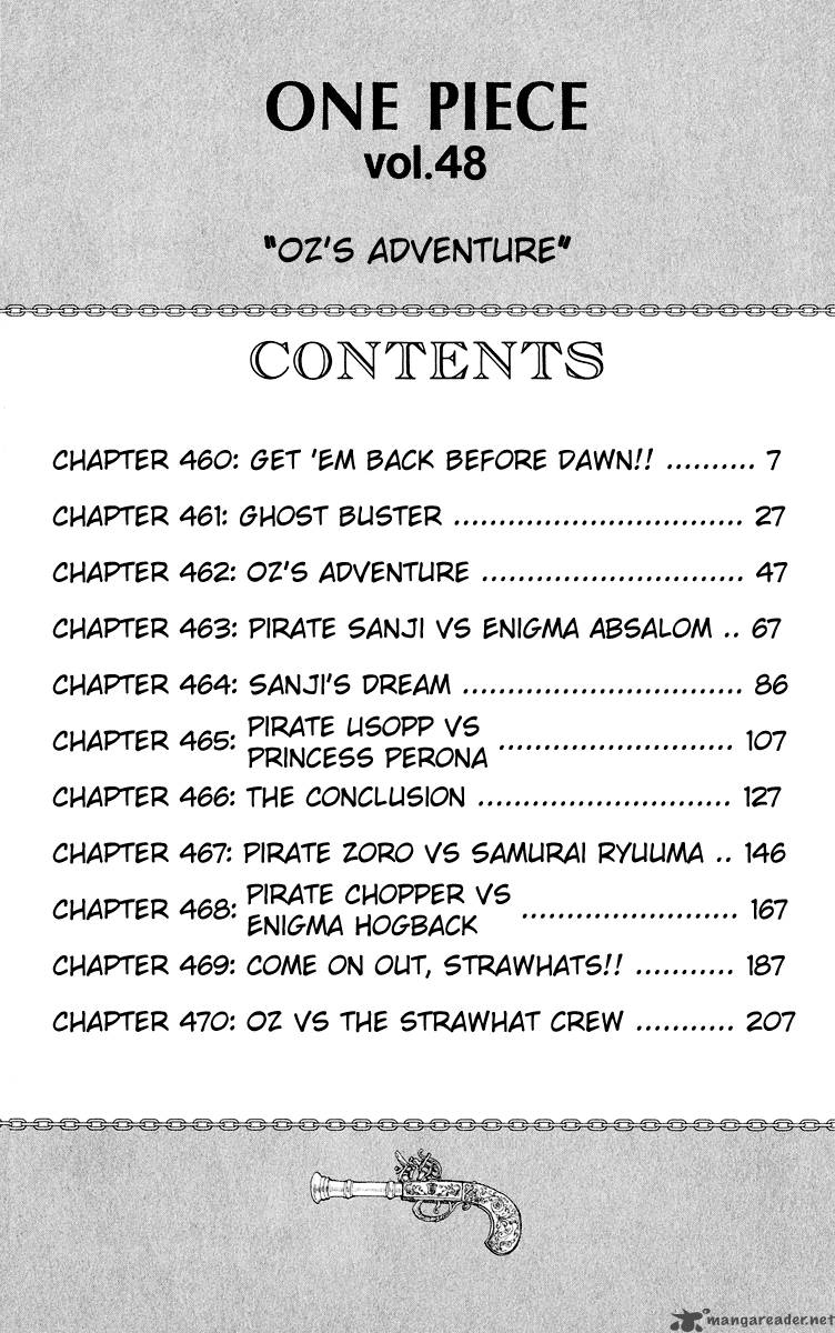 One Piece Chapter 460 - Page 10 in English