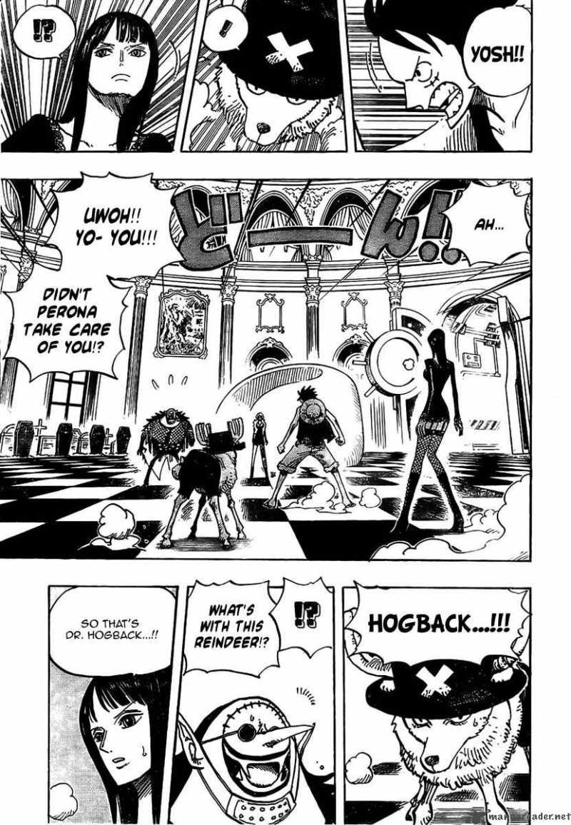 One Piece Chapter 461 - Page 4 in English