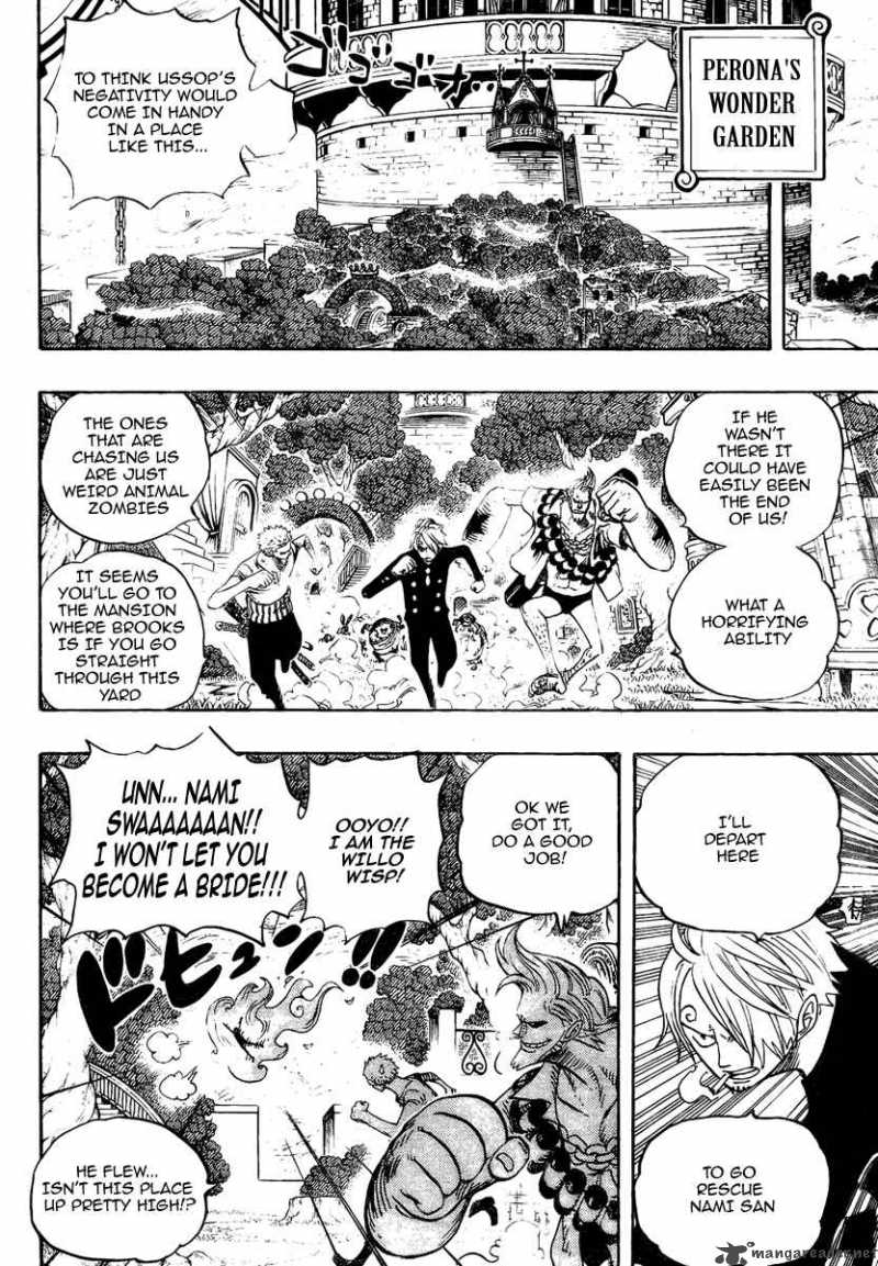 One Piece Chapter 462 - Page 5 in English