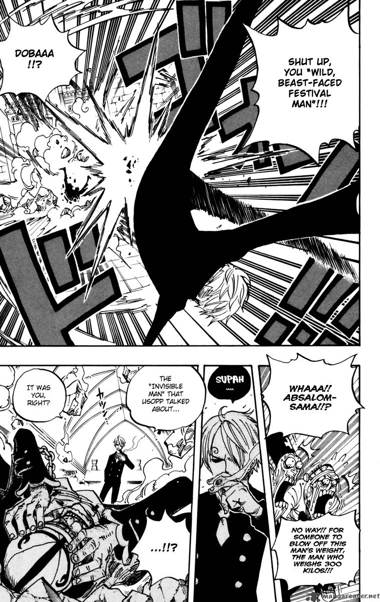 One Piece Chapter 463 - Page 15 in English