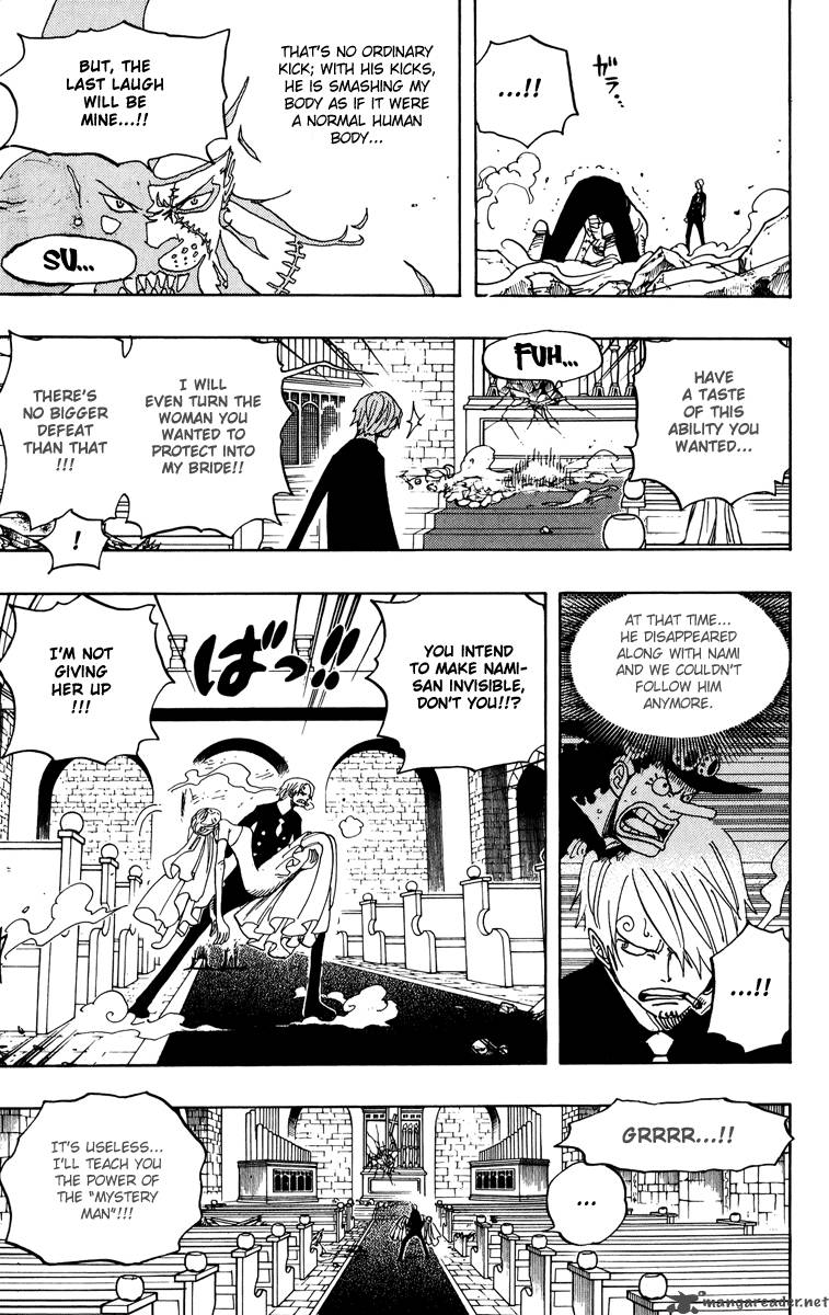 One Piece Chapter 464 - Page 11 in English