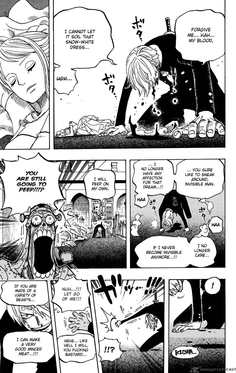 One Piece Chapter 464 - Page 13 in English
