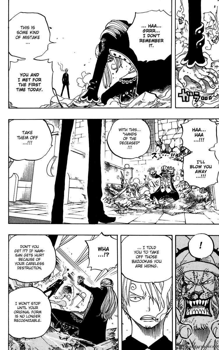One Piece Chapter 464 - Page 4 in English