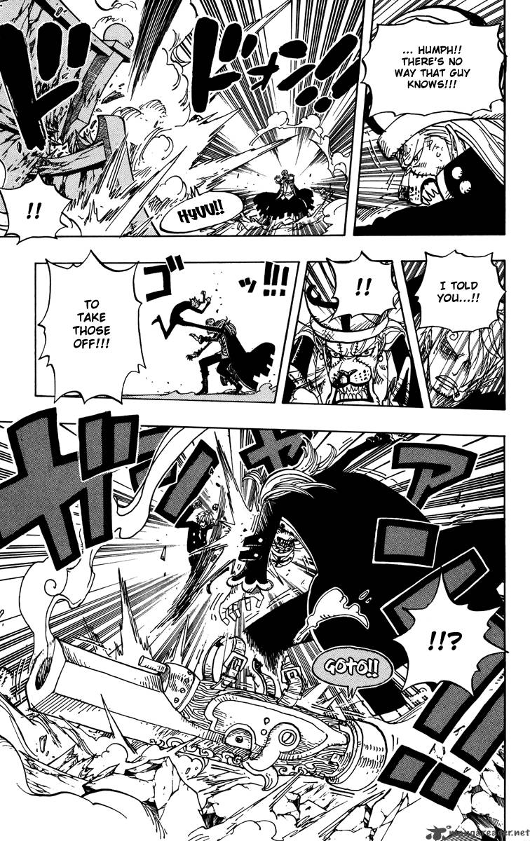One Piece Chapter 464 - Page 5 in English