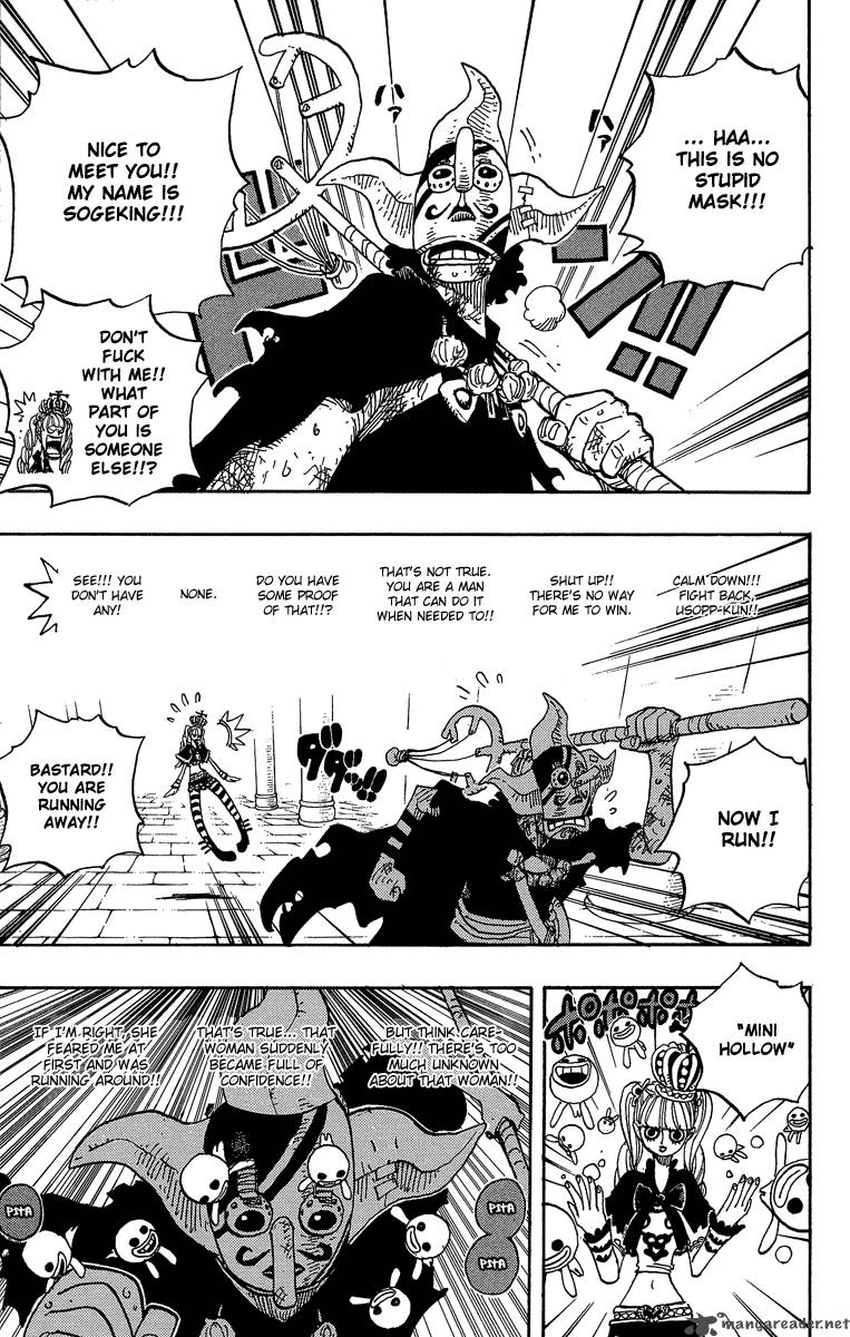 One Piece Chapter 465 - Page 17 in English