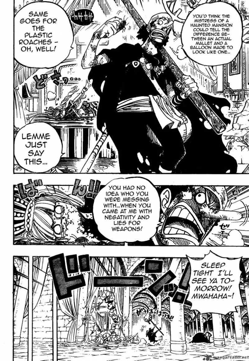 One Piece Chapter 466 - Page 12 in English