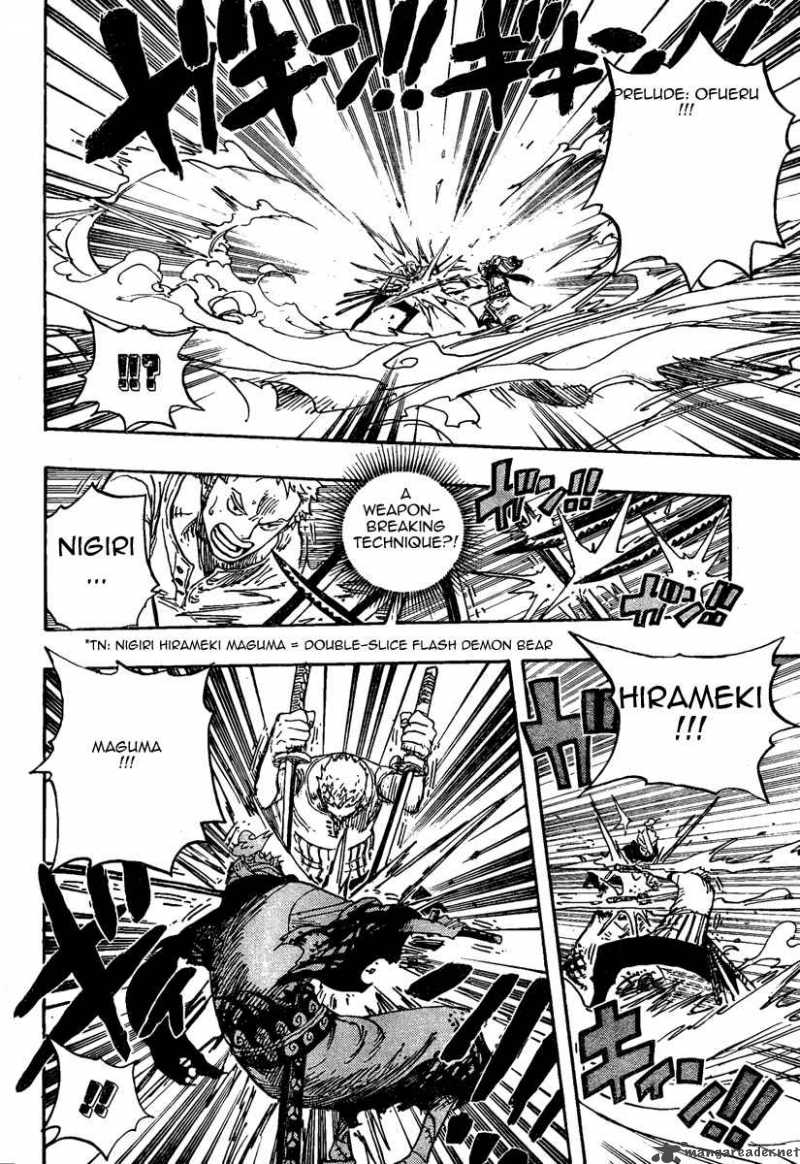 One Piece Chapter 467 - Page 4 in English