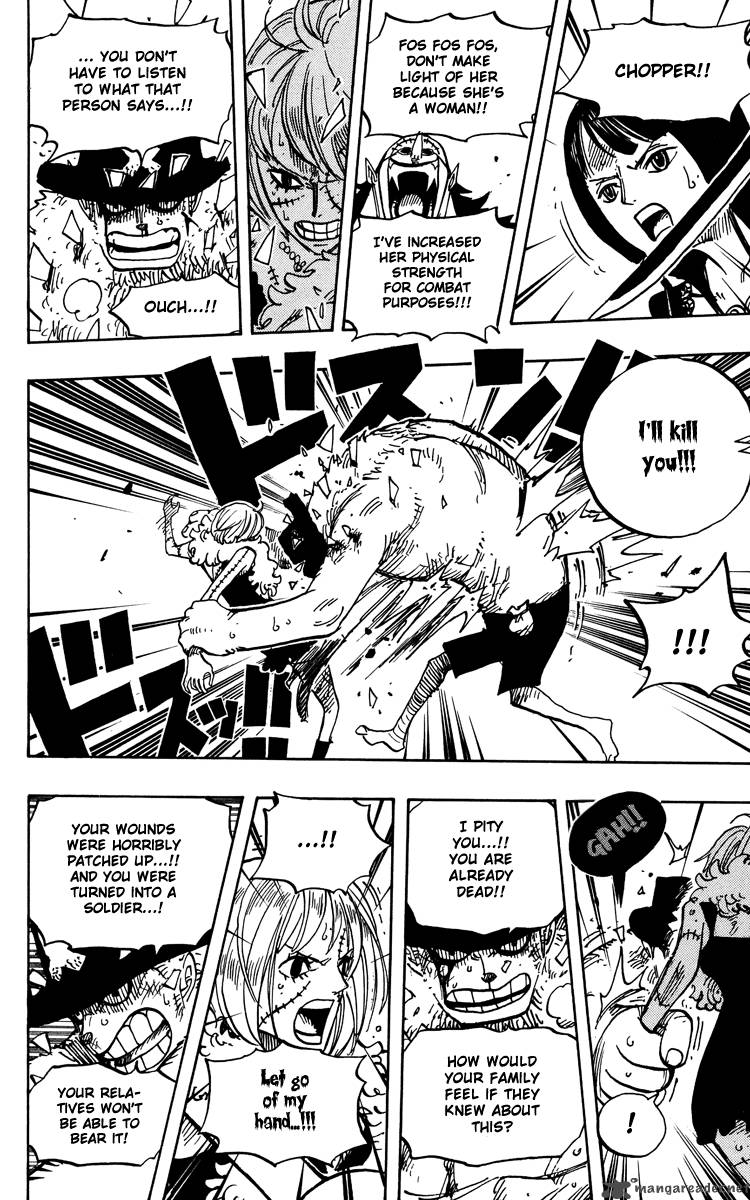 One Piece Chapter 468 - Page 12 in English