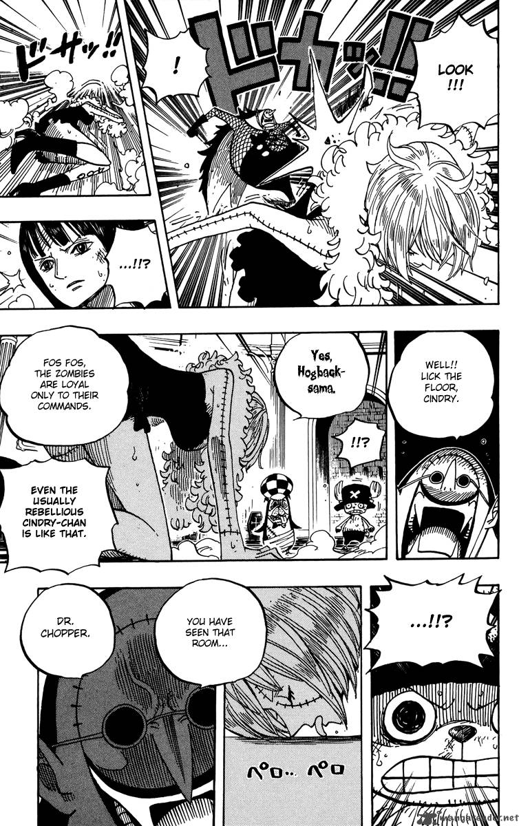 One Piece Chapter 468 - Page 7 in English