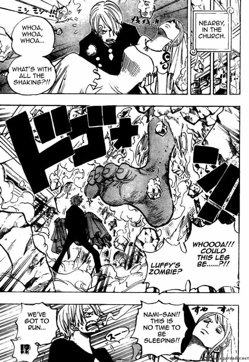 One Piece Chapter 469 - Page 12 in English