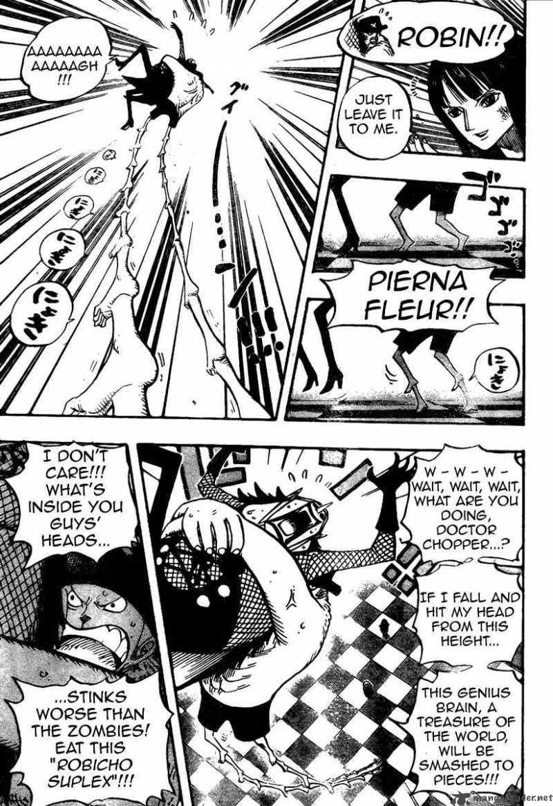 One Piece Chapter 469 - Page 5 in English