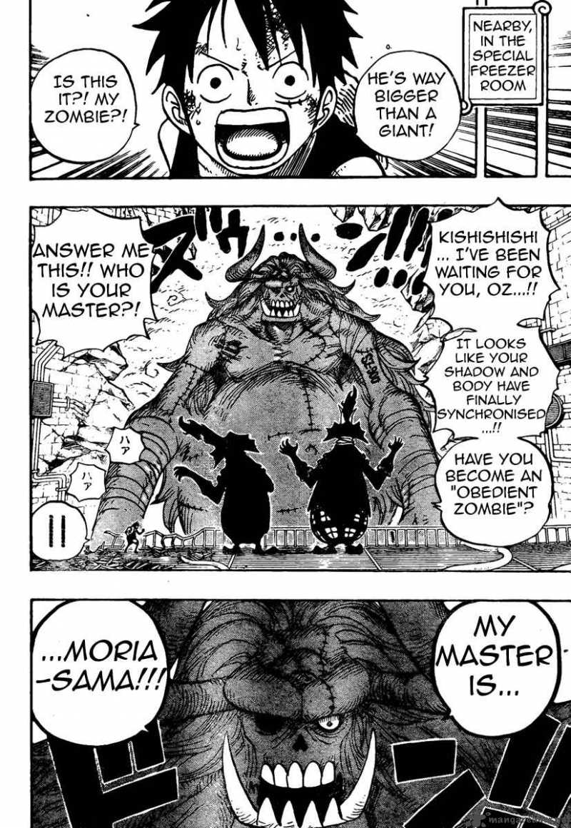 One Piece Chapter 469 - Page 6 in English