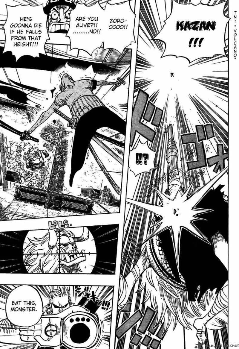 One Piece Chapter 470 - Page 11 in English