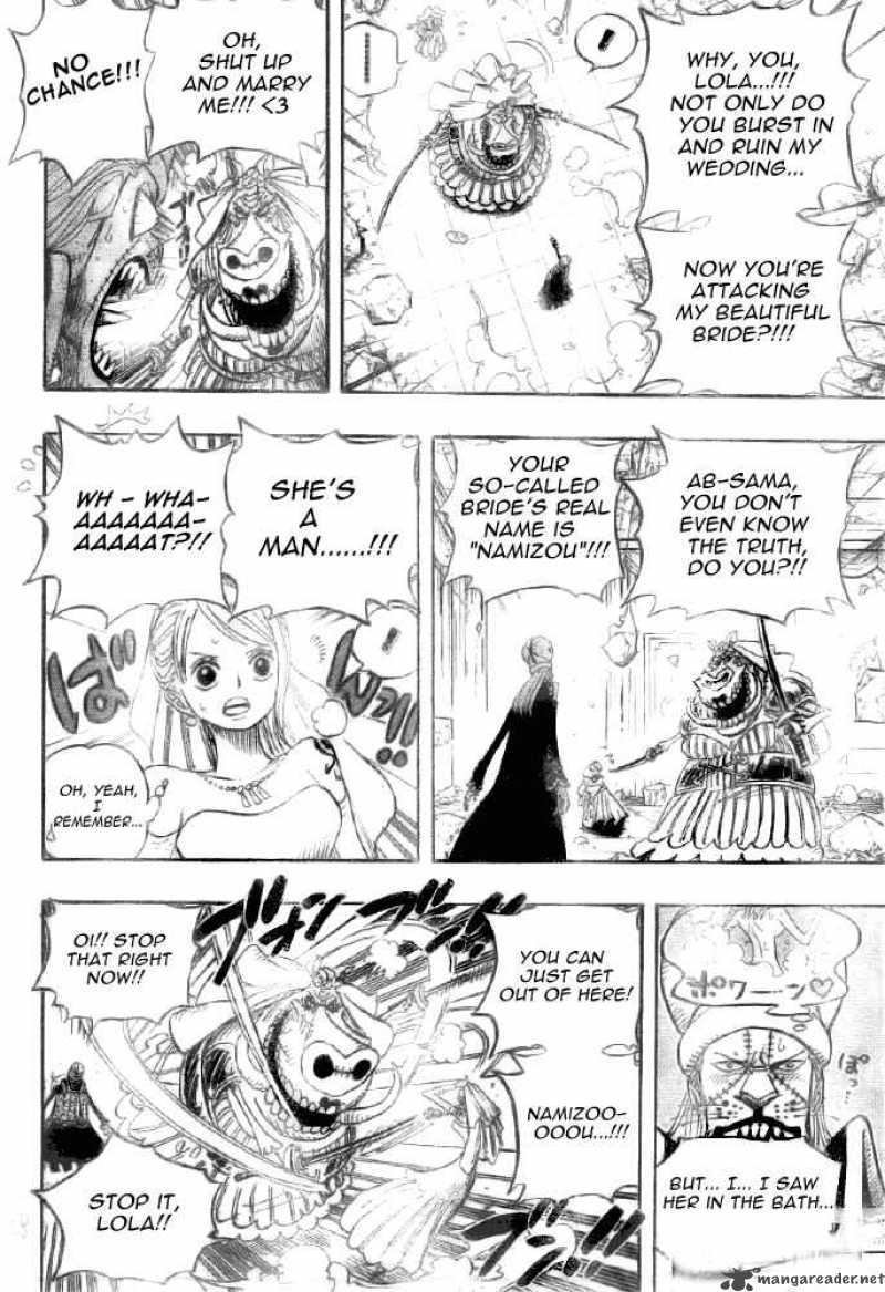 One Piece Chapter 471 - Page 8 in English