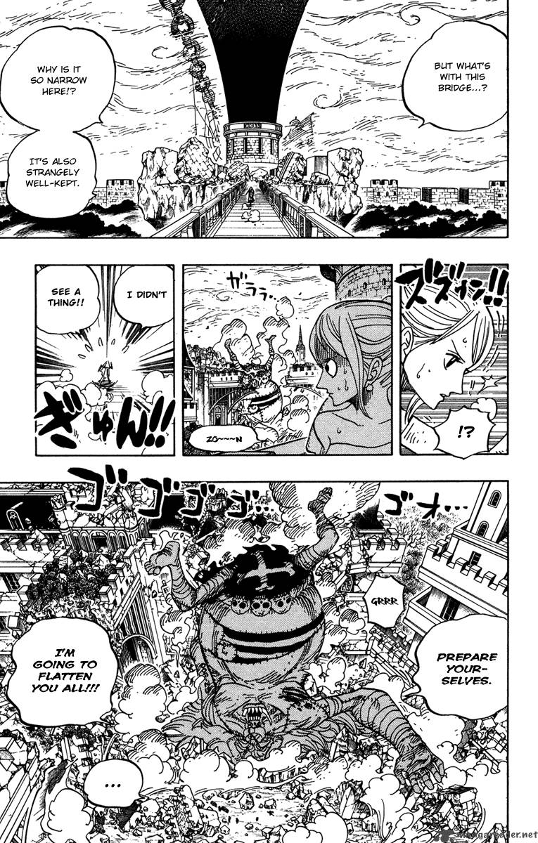 One Piece Chapter 473 - Page 3 in English