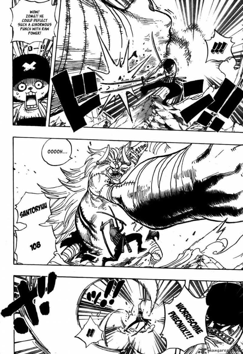 One Piece Chapter 474 - Page 4 in English