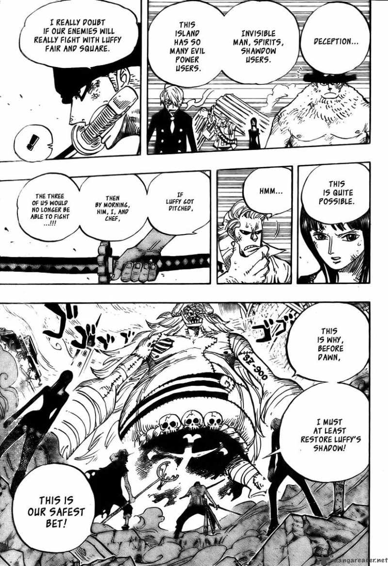 One Piece Chapter 474 - Page 7 in English