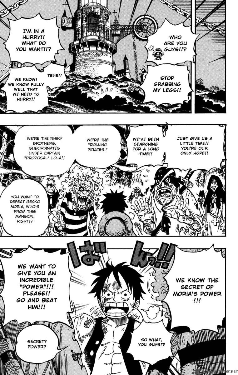 One Piece Chapter 475 - Page 18 in English
