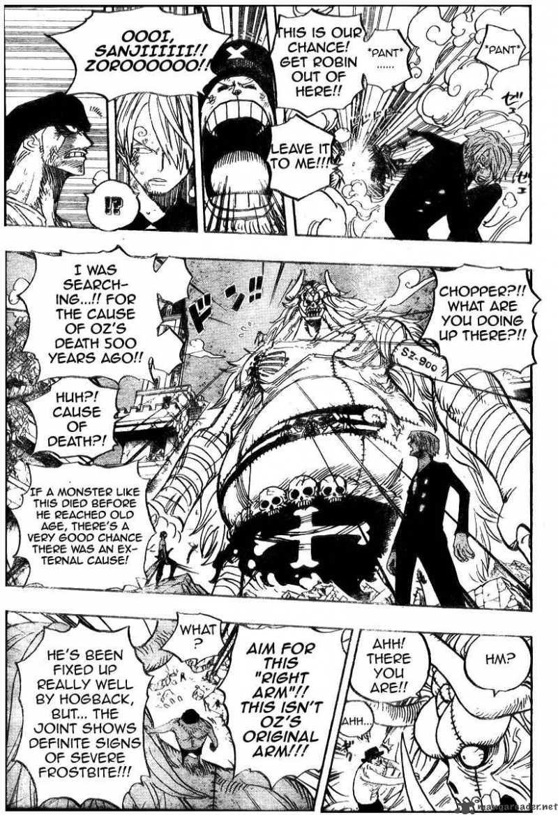 One Piece Chapter 477 - Page 12 in English