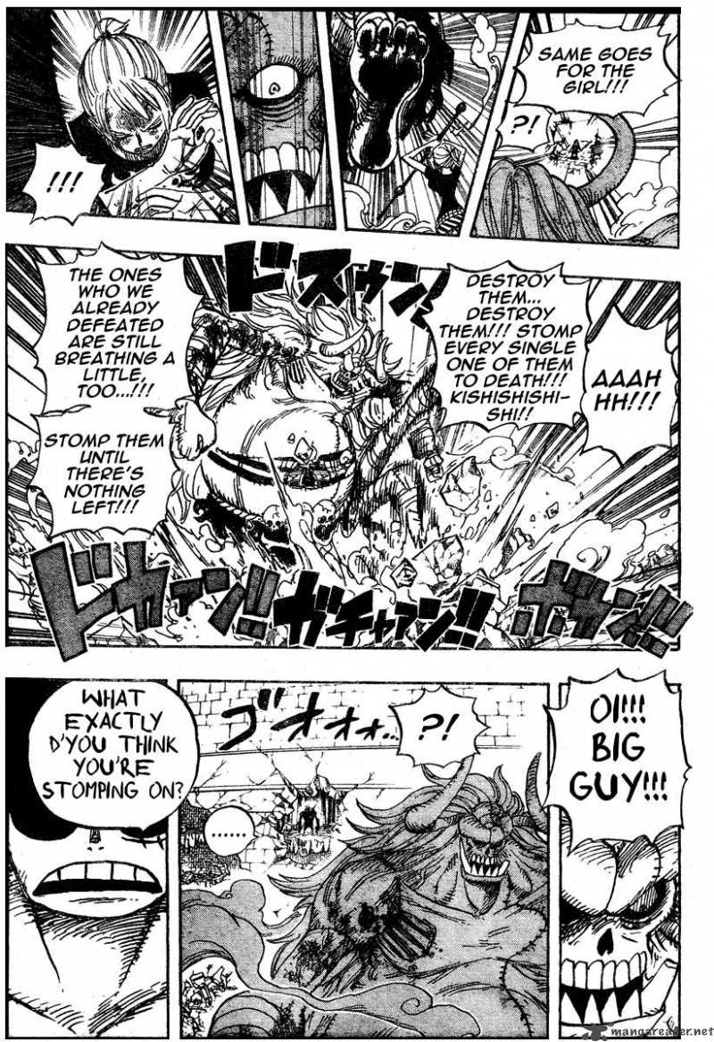 One Piece Chapter 478 - Page 10 in English
