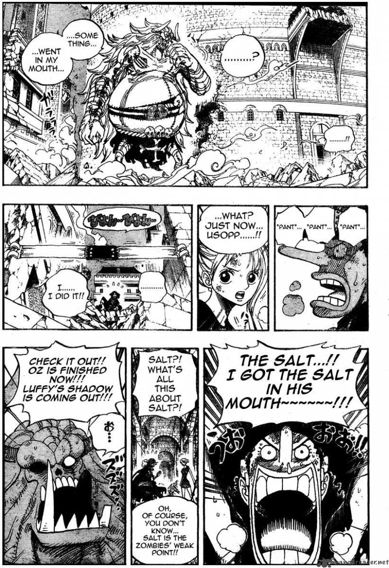 One Piece Chapter 478 - Page 6 in English