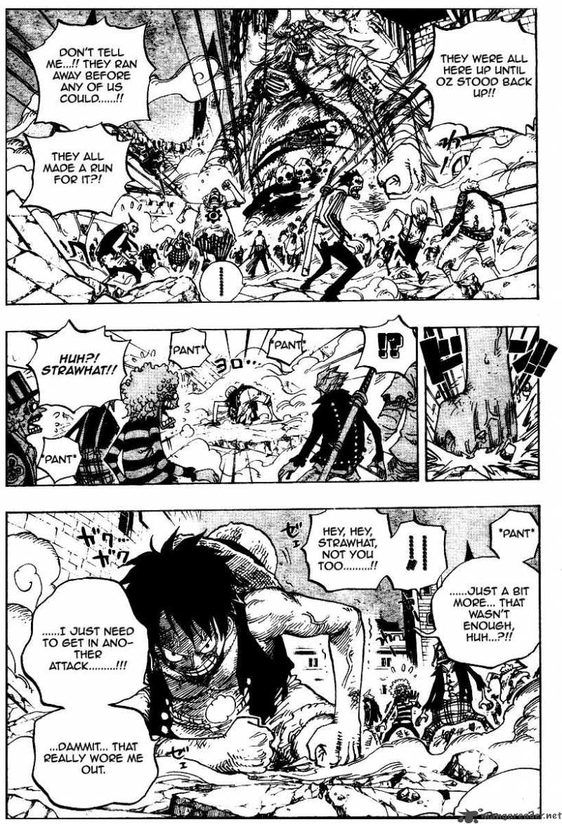 One Piece Chapter 480 - Page 6 in English