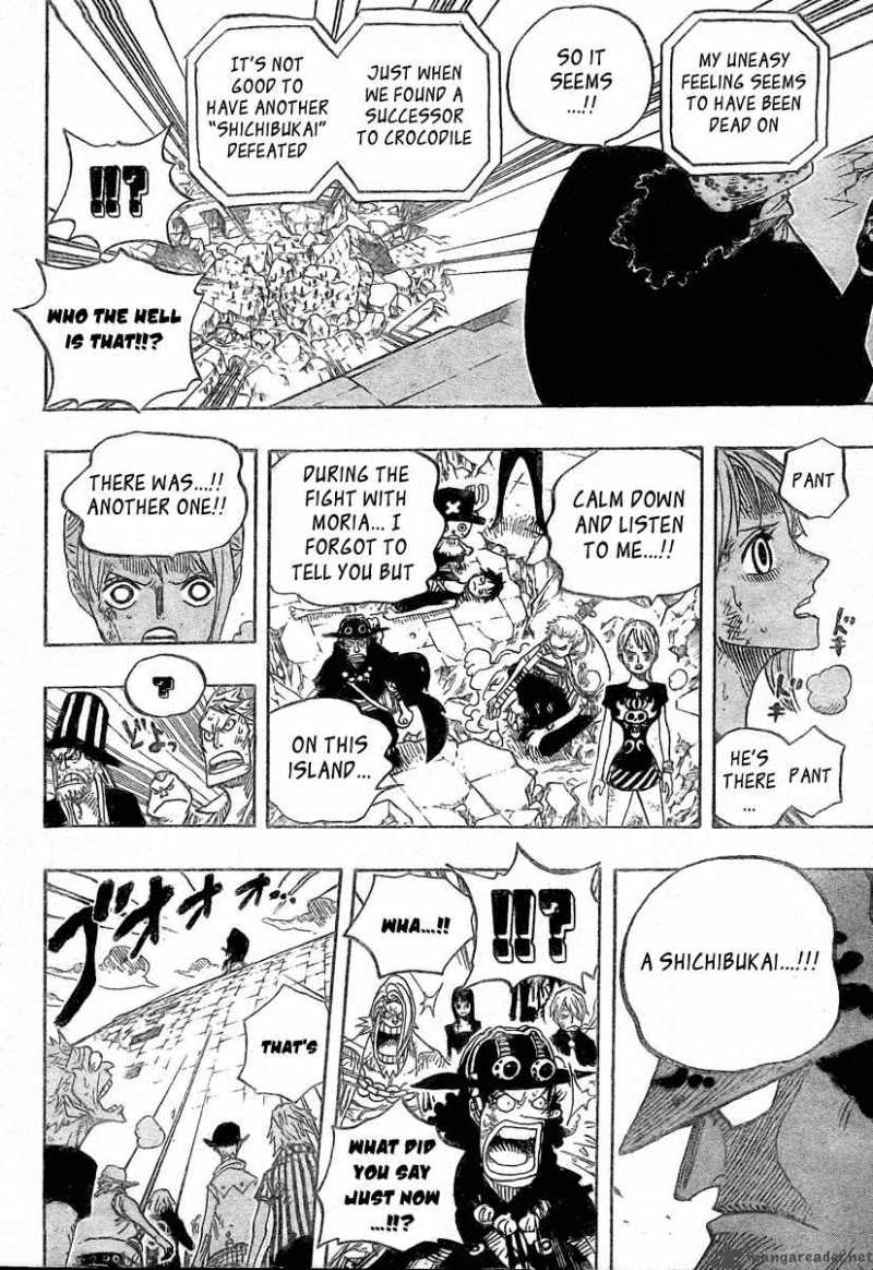 One Piece Chapter 483 - Page 14 in English