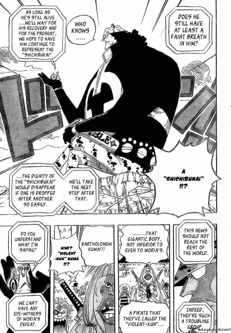 One Piece Chapter 483 - Page 15 in English
