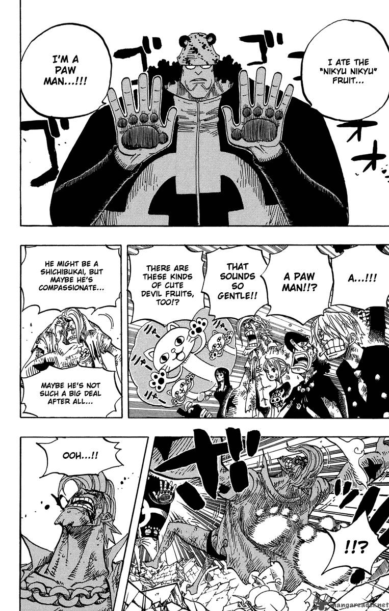 One Piece Chapter 484 - Page 10 in English