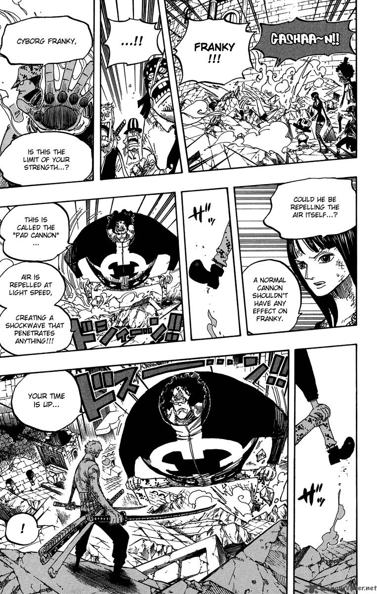 One Piece Chapter 484 - Page 11 in English