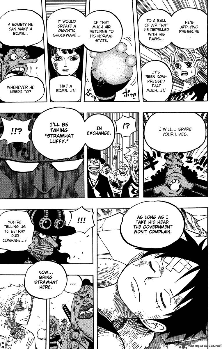 One Piece Chapter 484 - Page 17 in English