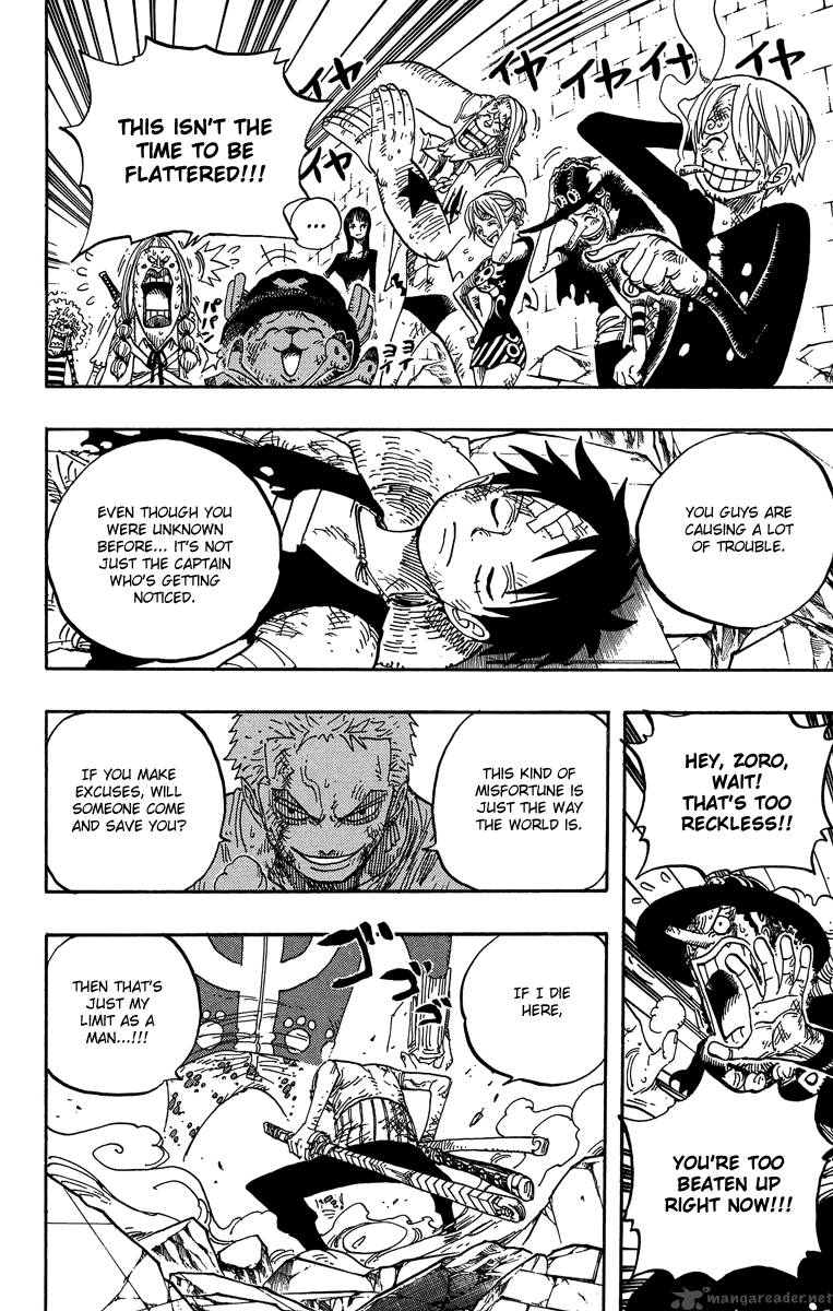 One Piece Chapter 484 - Page 4 in English